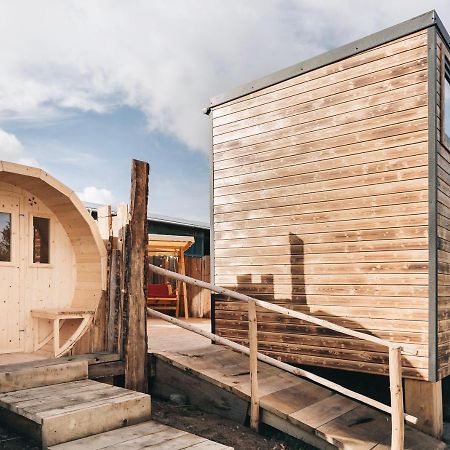 Löbau Idyllisches Tiny House Mit Sauna מראה חיצוני תמונה