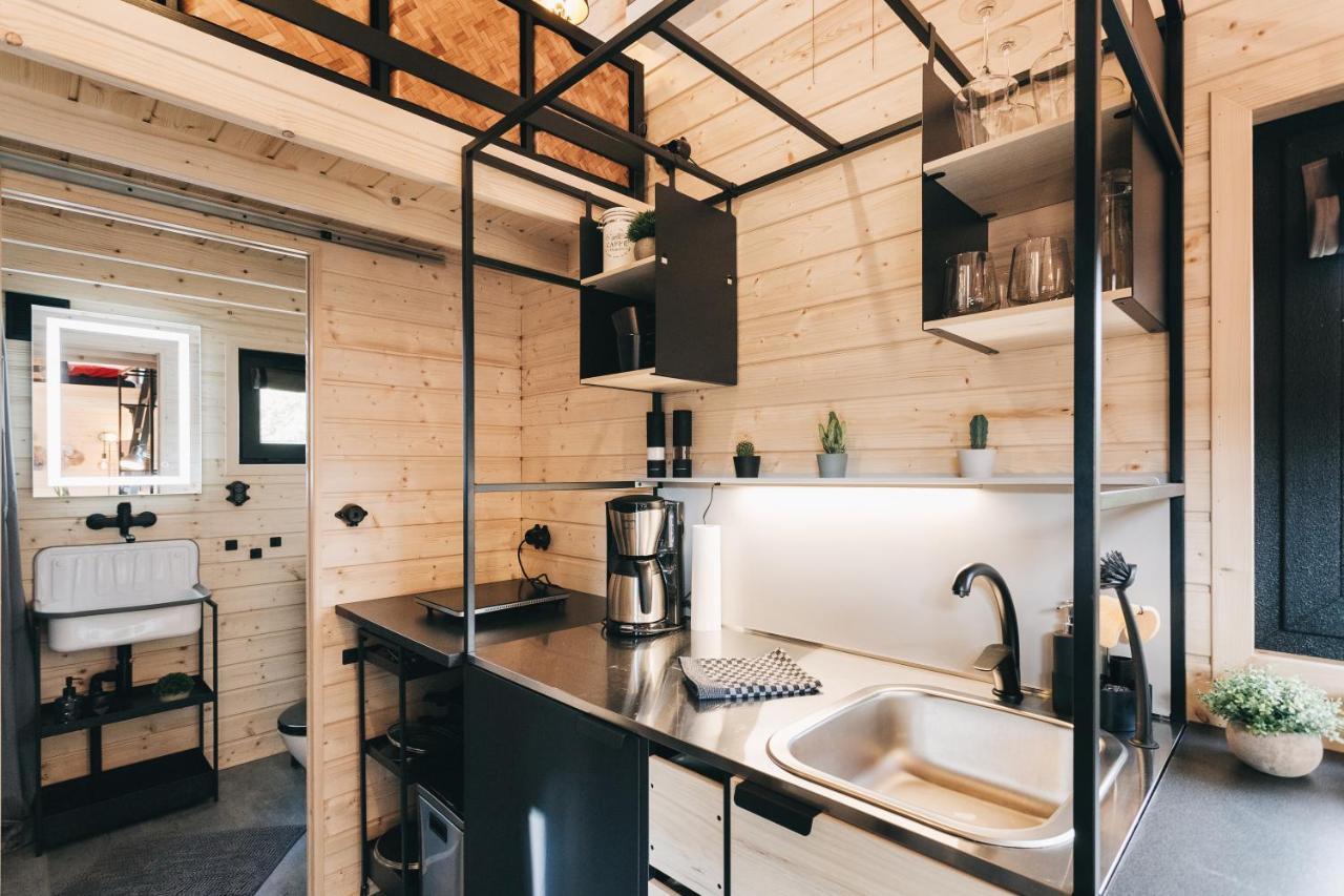 Löbau Idyllisches Tiny House Mit Sauna מראה חיצוני תמונה