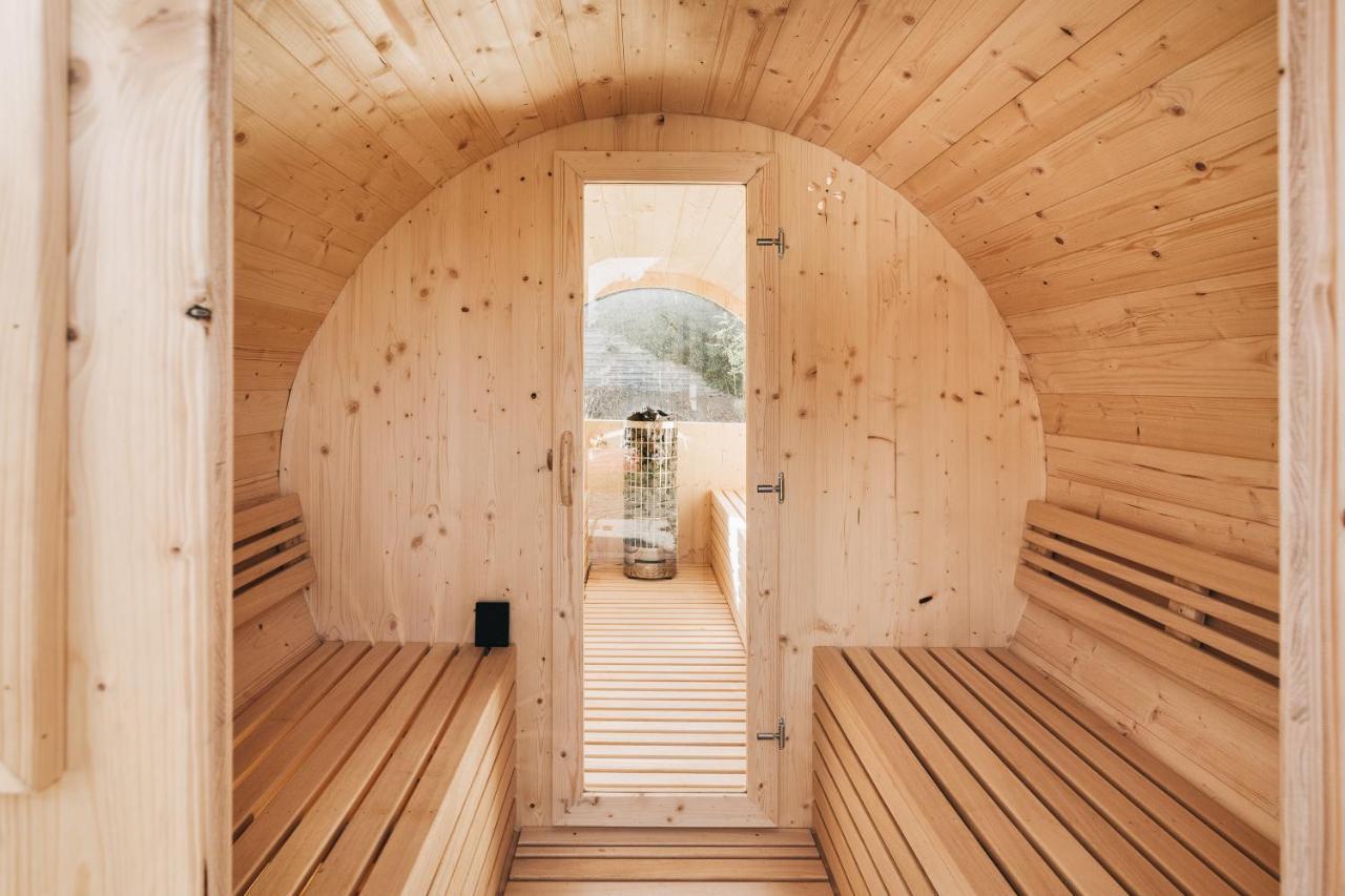 Löbau Idyllisches Tiny House Mit Sauna מראה חיצוני תמונה